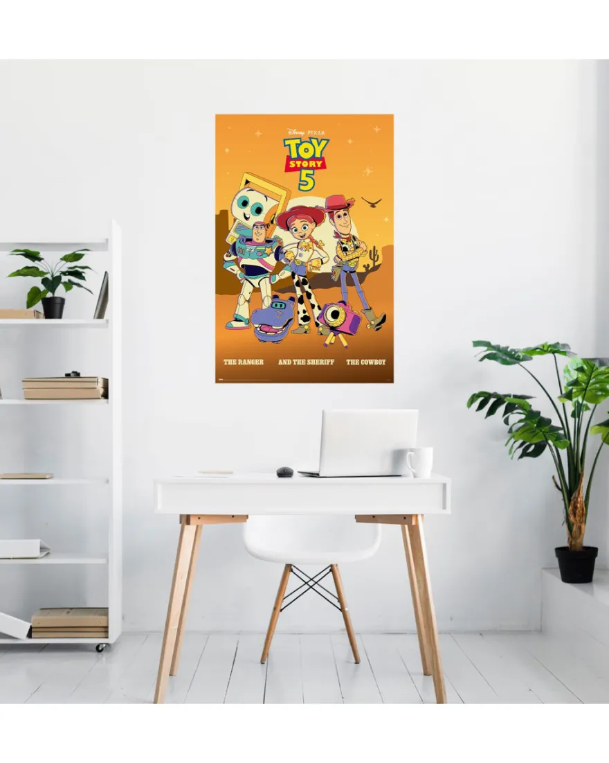 Disney Toy Story 5 Poster | Pixar | The Ranger, The Sheriff and The Cowboy | 61x91,5 cm