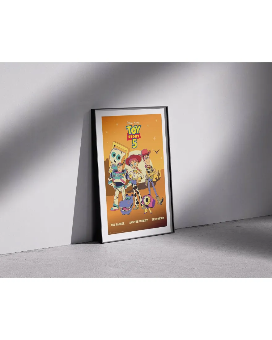 Disney Toy Story 5 Poster | Pixar | The Ranger, The Sheriff and The Cowboy | 61x91,5 cm