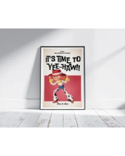 Disney Toy Story Poster Pixar Jessie, The Yodeling Cowgirl