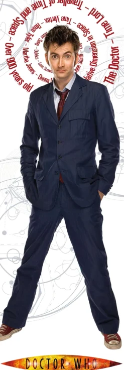Doctor Who Poster Blue Suit Season 4
