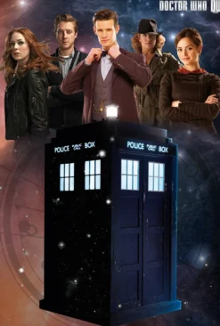 Doctor Who Poster Tardis Glow-In-The-Dark