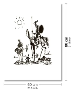 Don Quixote Kunstdruck Pablo Picasso