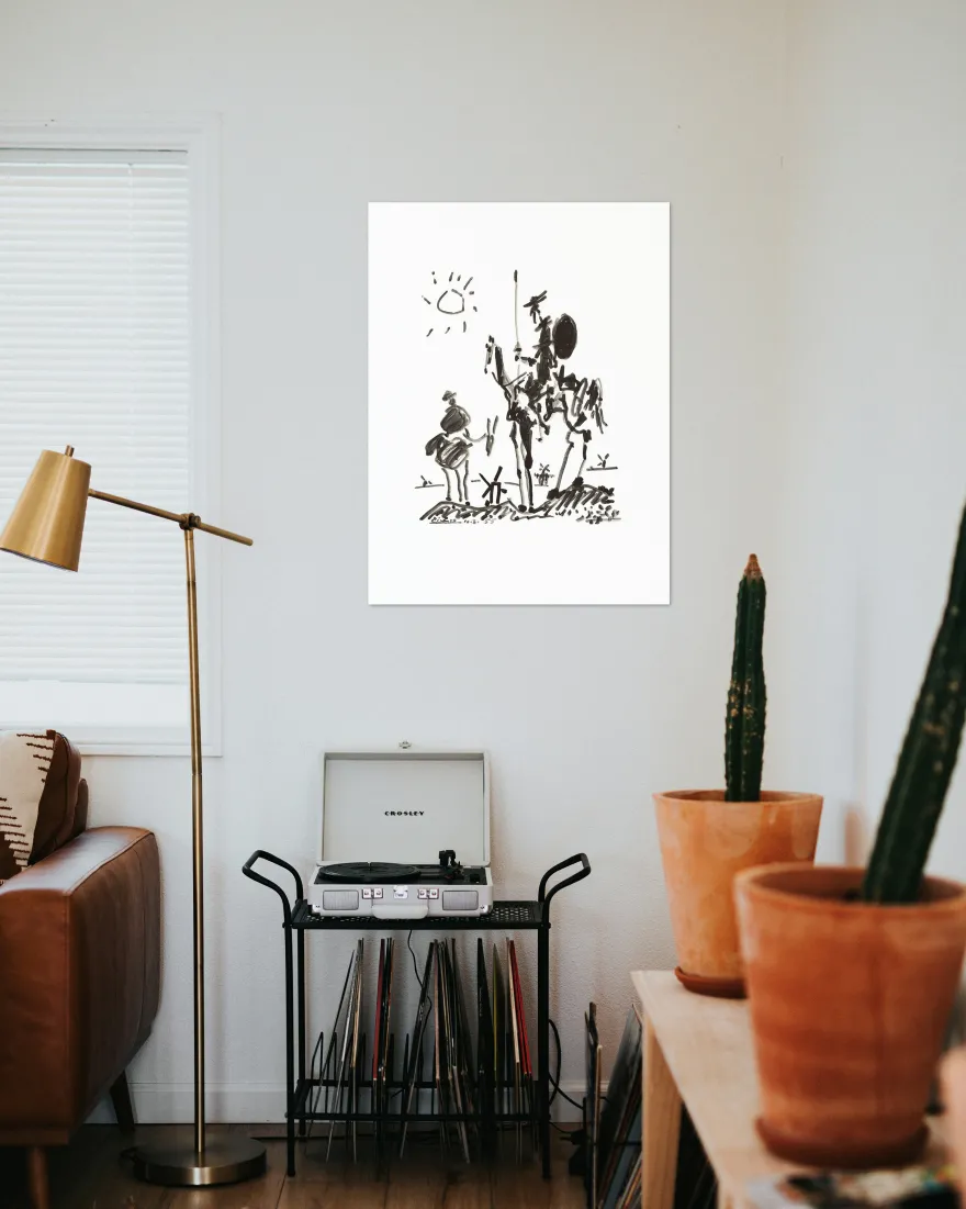 Don Quixote Kunstdruck Pablo Picasso