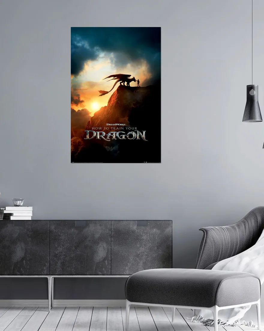 Drachenzähmen leicht gemacht Live action Movie Hauptplakat