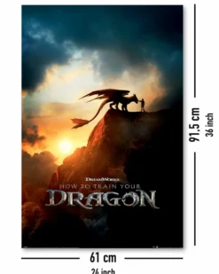 Drachenzähmen leicht gemacht Live action Movie Hauptplakat