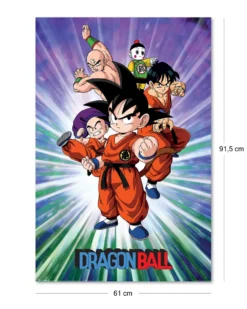 Dragon Ball Poster Group | Nostalgisches Poster zur ersten Serie | 61x91,5 cm