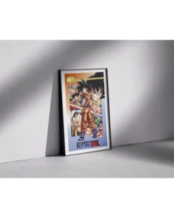 Dragon Ball Poster Son-Goku & Fighters | Nostalgisches Anime Wandposter | 61x91,5 cm