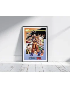 Dragon Ball Poster Son-Goku & Fighters | Nostalgisches Anime Wandposter | 61x91,5 cm