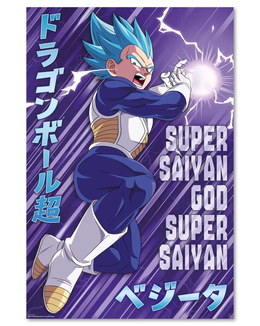 Dragon Ball Super Poster Vegeta - 61x91,5 cm