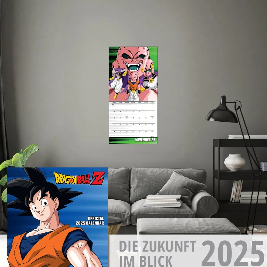 Dragon Ball Z Kalender 2025
