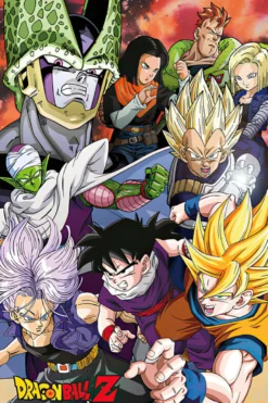 Dragonball Z Poster Cell Saga