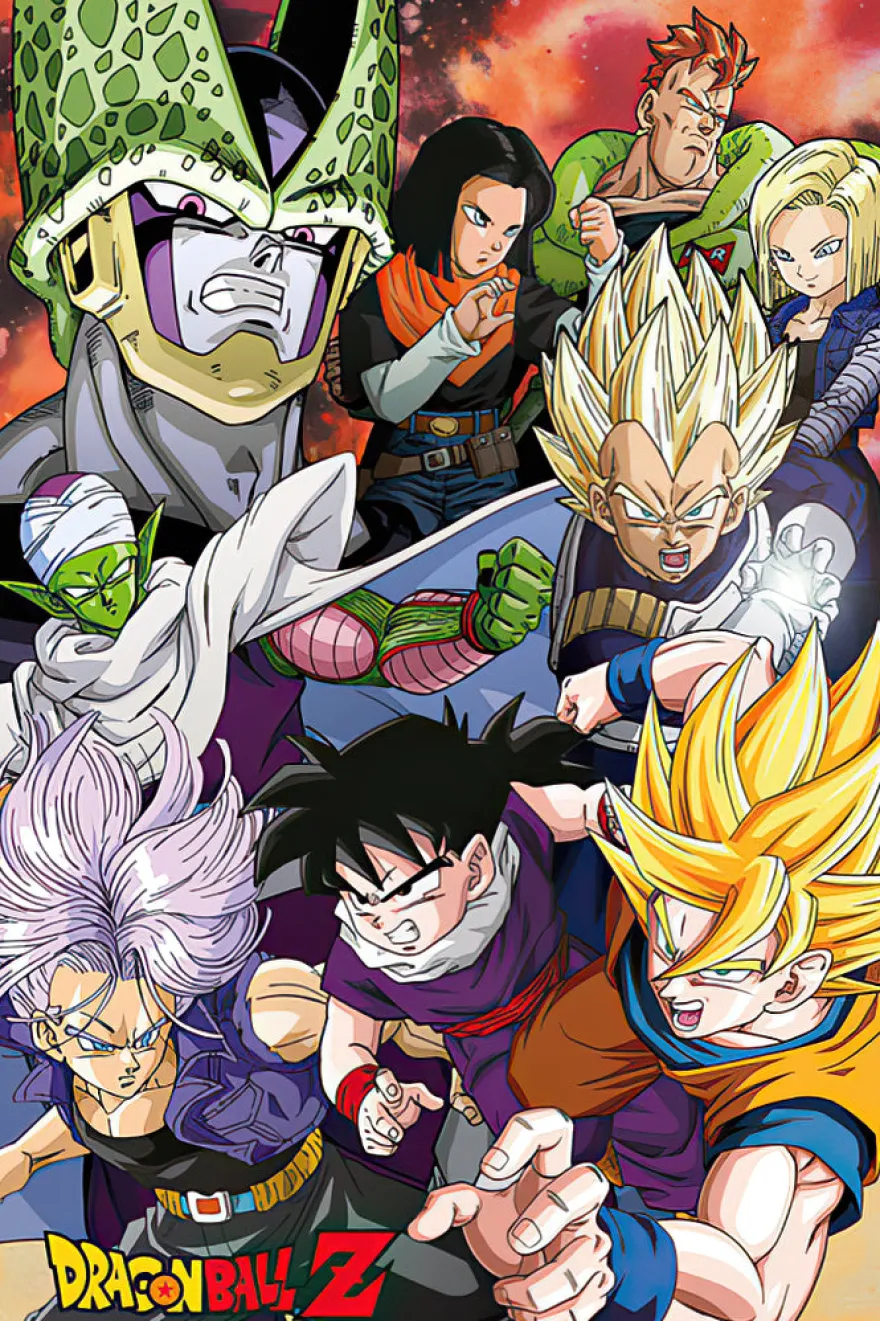 Dragonball Z Poster Cell Saga