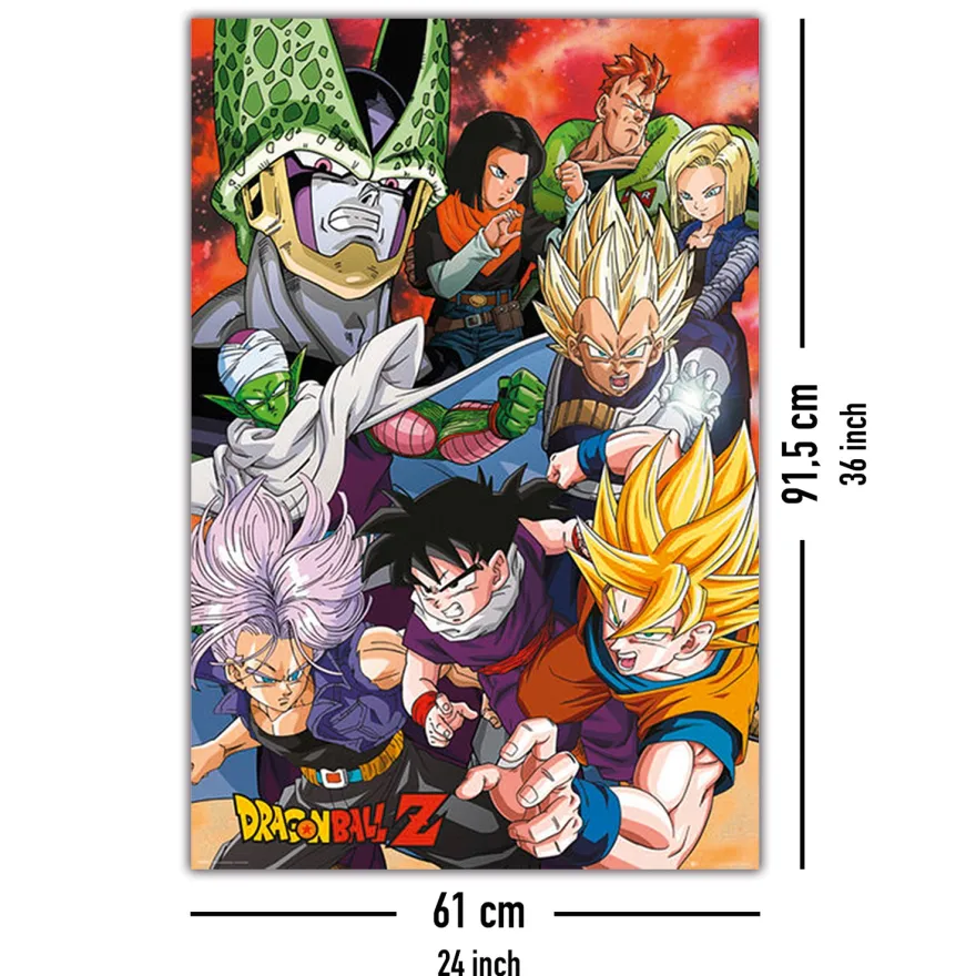 Dragonball Z Poster Cell Saga