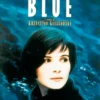 Drei Farben blau Poster