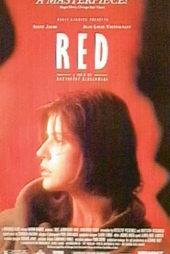 Drei Farben rot Poster