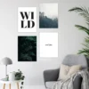 Dschungel Kunstdruck Set DIN A4