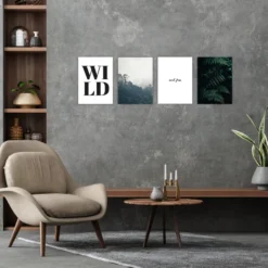 Dschungel Kunstdruck Set DIN A4