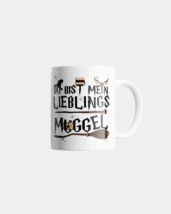 Du bist mein Lieblingsmuggel Tasse ca 330 ml.