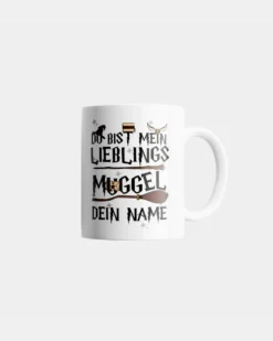 Du bist mein Lieblingsmuggel Tasse mit Wunschnamen