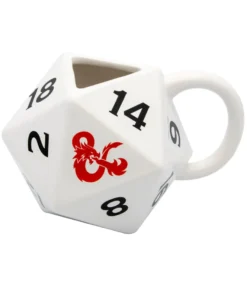 Dungeons & Dragons Dice Tasse D20 3D Würfel