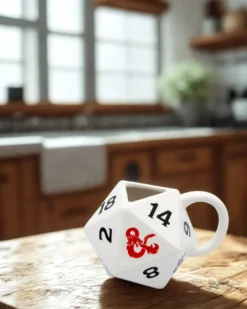 Dungeons & Dragons Dice Tasse D20 3D Würfel
