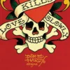 Ed Hardy Postkarte Love Kills Slowly