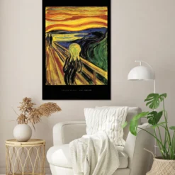 Edvard Munch the Scream Poster Der Schrei