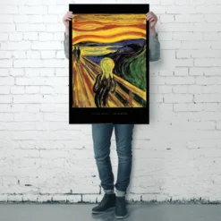 Edvard Munch the Scream Poster Der Schrei