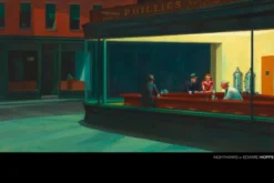 Edward Hopper Poster Nighthawks