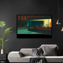 Edward Hopper Poster Nighthawks
