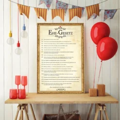 Ehegesetz Poster