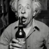 Einstein Kunstdruck Have A Beer