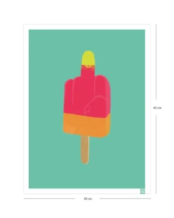 Eisfinger Kunstdruck