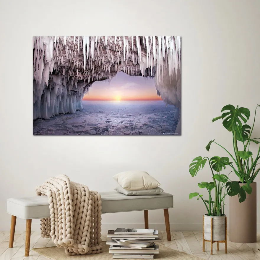 Eishöhle Poster