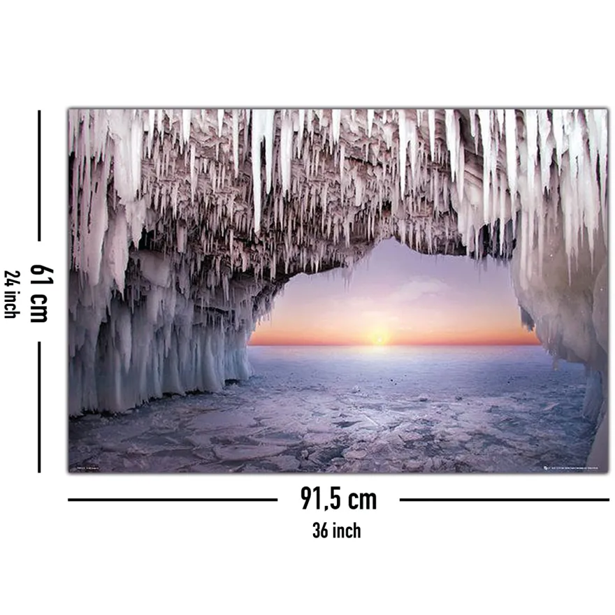 Eishöhle Poster