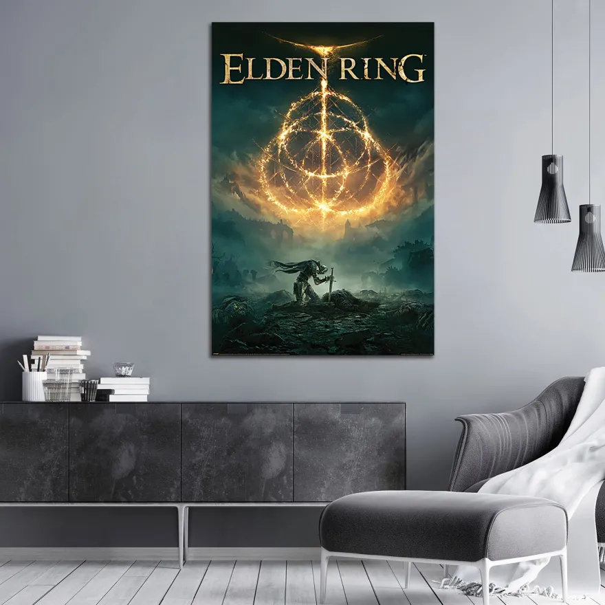Elden Ring Poster Battlefield Of The Fallen