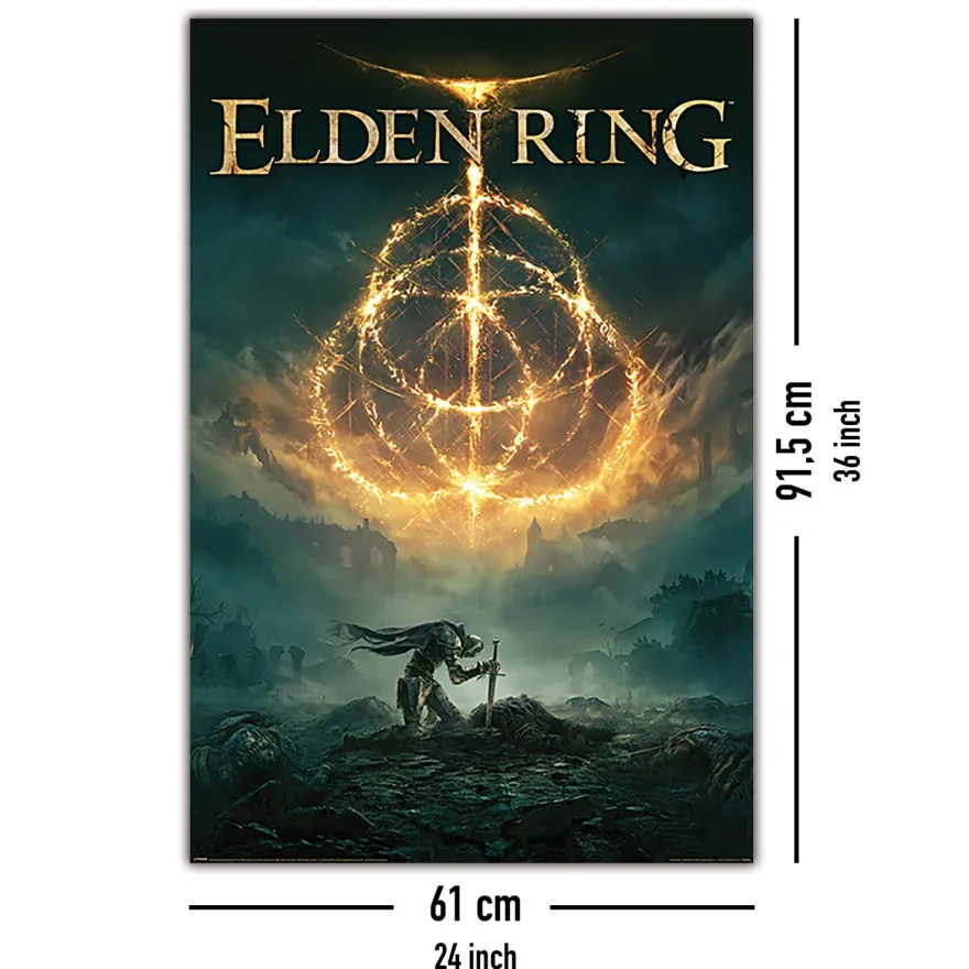 Elden Ring Poster Battlefield Of The Fallen