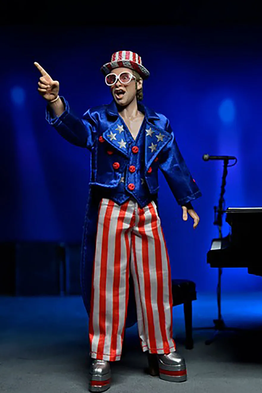 Elton John & Piano Actionfigur Live 1976