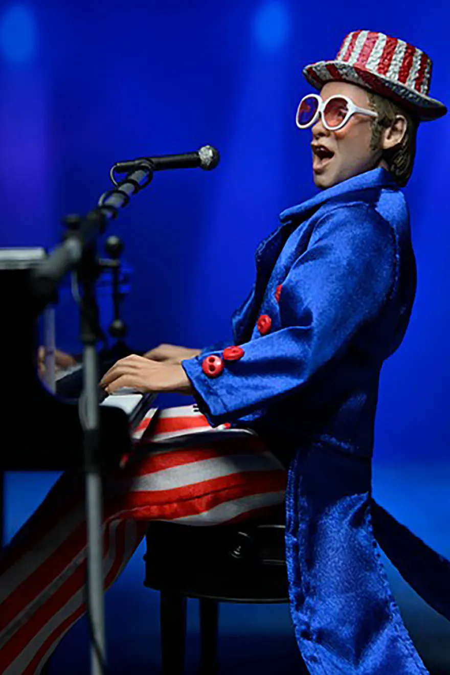 Elton John & Piano Actionfigur Live 1976
