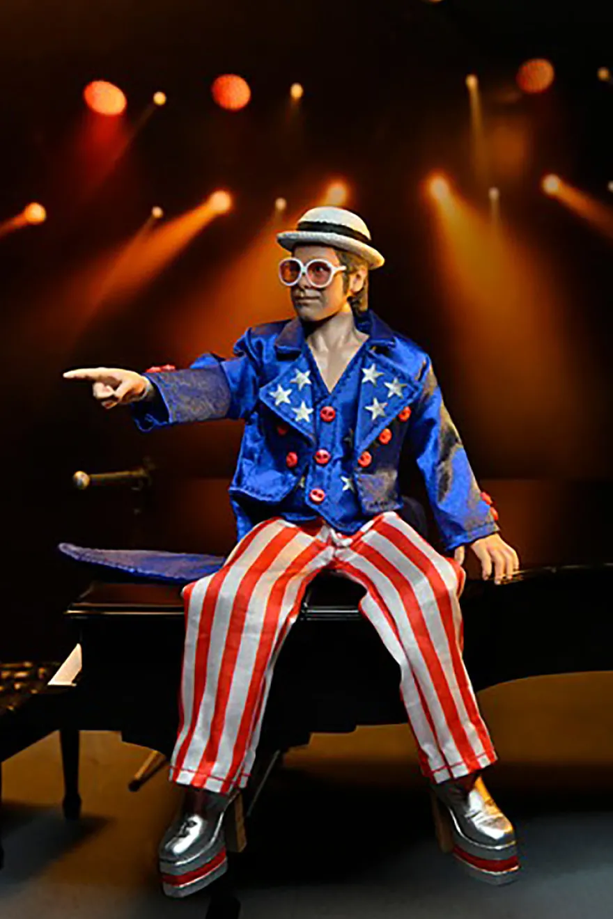 Elton John & Piano Actionfigur Live 1976