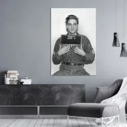 Elvis Presley Poster Mugshot Polizeifoto