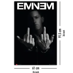 Eminem Poster Finger MMLP2