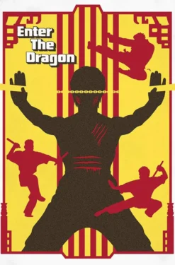 Enter The Dragon Poster Bruce Lee