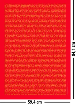 Erziehungssprüche Poster auf französisch