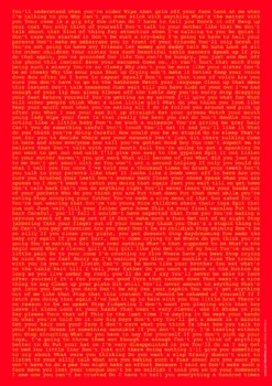 Erziehungssprüche Poster auf englisch