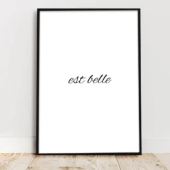 Est belle Kunstdruck Din A4