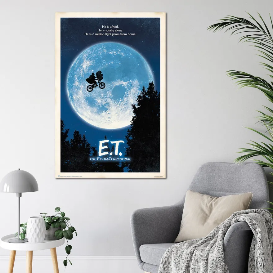 E.T. Poster Der Außerirdische The Extra-Terrestrial (US)