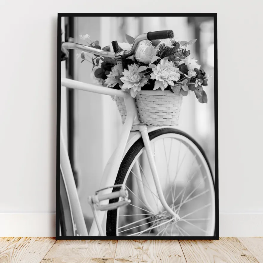 Fahrrad Kunstdruck Din A3