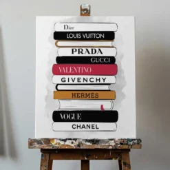 Fashion Book Stack