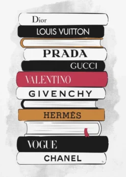 Fashion Book Stack